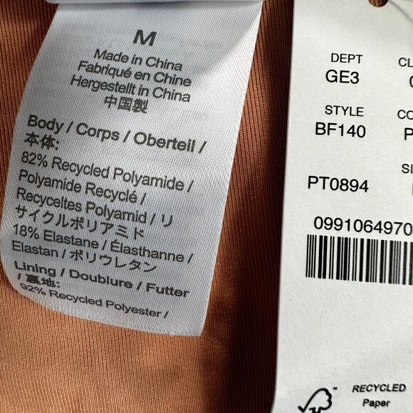 J.Crew Curved-Waist Cheeky Bikini Bottom Cloud Meadow Floral Swim Medium BF140 - Picture 6 of 8